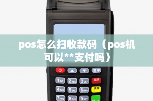 pos怎么掃收款碼（pos機可以**支付嗎）